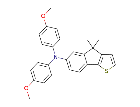 N,N-bis(4-methoxyphenyl)-4,4-dimethyl-4H-indeno[1,2-b]thiophen-6-amine