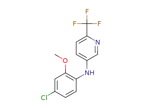 N-(4-chloro-2-methoxyphenyl)-6-(trifluoromethyl)pyridin-3-amine