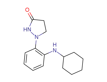 1-[2-(cyclohexylamino)phenyl]-3-pyrazolidinone
