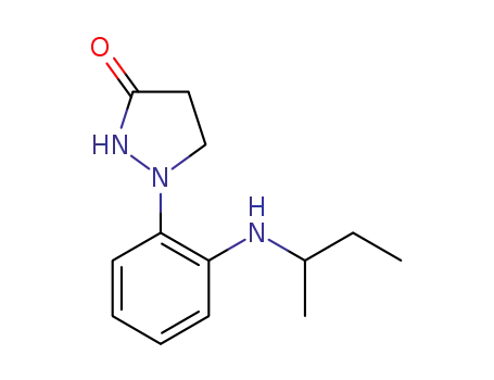 1-[2-(sec-butylamino)phenyl]-3-pyrazolidinone