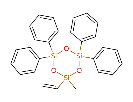Cyclotrisiloxane, 2-ethenyl-2-methyl-4,4,6,6-tetraphenyl-