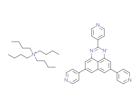 tetrabutylammonium 2,5,8-tri(4-pyridyl)-1,3-diazaphenalenolate