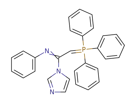 N-[1-(1H-imidazol-1-yl)-2-(triphenylphosphoranylidene)ethylidene]aniline