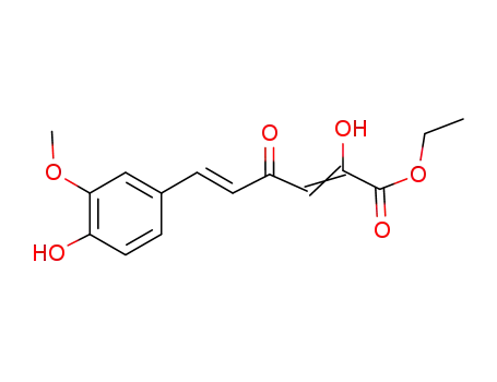 ethyl-2-hydroxy-4-((E)-2-(4’-hydroxy-3’-methoxyphenyl)vinyl)-4-oxo-2-butenoate