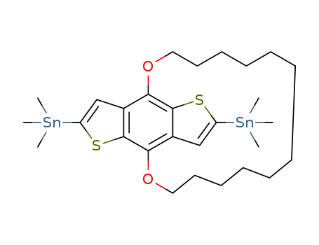 2,6-bis(trimethylstannyl)-4,8-(1,12-dodecylenedioxy)benzo[1,2-b:4,5-b']dithiophene