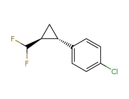 1-chloro-4-(trans-2-(difluoromethyl)cyclopropyl)benzene