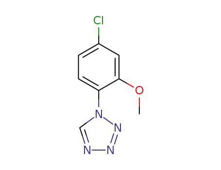 1-(4-chloro-2-methoxyphenyl)-1H-tetrazole