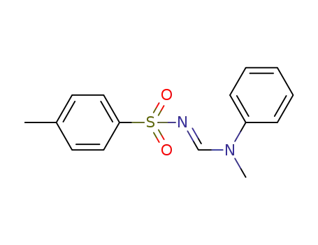 (E)-N-methyl-N-phenyl-N'-tosylformimidamide