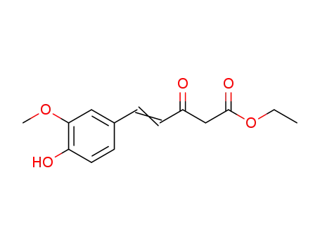 ethyl 5-(4-hydroxy-3-methoxyphenyl)-3-oxopent-4-enoate