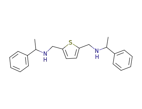 N,N'-(thiophene-2,5-diylbis(methylene))bis(α-methylbenzylamine)