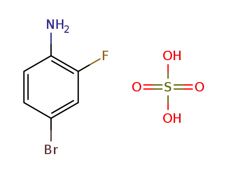 2-fluoro-4-bromoaniline sulfate