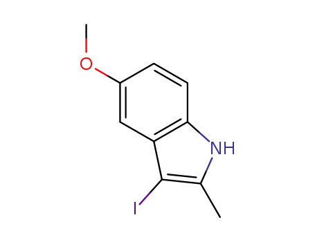 2-methyl-5-methoxy-3-iodo-1H-indole