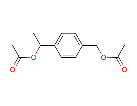 4-acetoxymethyl-(1-(R,S)-acetoxyethyl)benzene