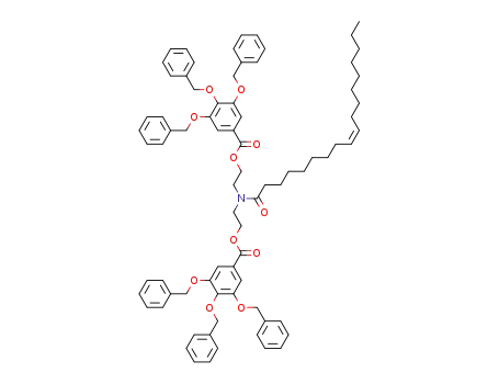 N,N-bis[3,4,5-tris(benzyloxy)benzoyloxyethyl]oleoylamide