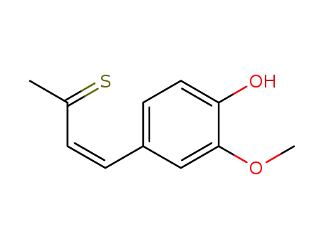 (Z)4-(4-hydroxy-3-methoxyphenyl)but-3-ene-2-thione