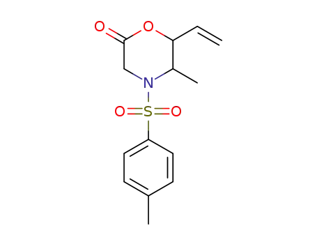 5-methyl-4-tosyl-6-vinylmorpholin-2-one