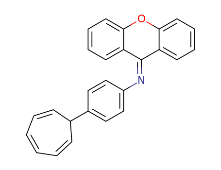 N-[4-(cyclohepta-2,4,6-trien-1-yl)phenyl]-9H-xanthen-9-imine