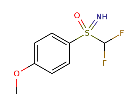 (difluoromethyl)(imino)(4-methoxyphenyl)-λ6-sulfanone