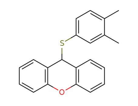 9-((3,4-dimethylphenyl)thio)-9H-xanthene