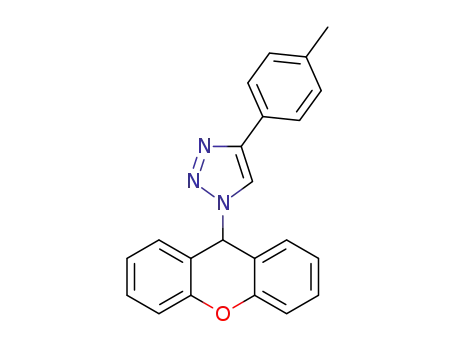 4-(p-tolyl)-1-(9H-xanthen-9-yl)-1H-1,2,3-triazole