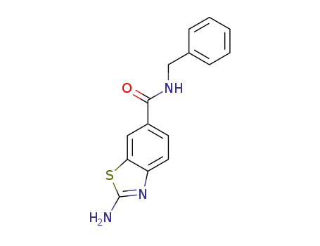2-amino-N-benzylbenzo[d]thiazole-6-carboxamide