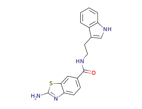 N-(2-(1H-indol-3-yl)ethyl)-2-aminobenzo[d]thiazole-6-carboxamide