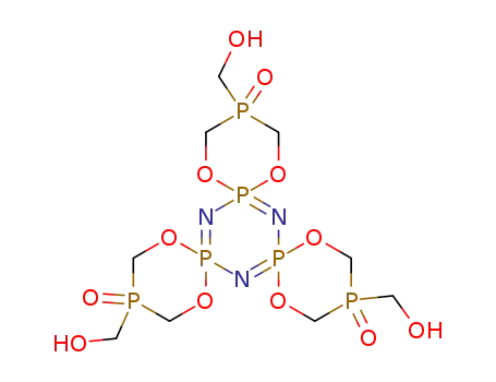 tris-O, O-2-hydroxymethylphosphonophosphoryl phosphonitrile