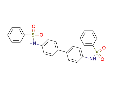 Molecular Structure of 52945-06-9 (N-{4'-[(phenylsulfonyl)amino][1,1'-biphenyl]-4-yl}benzenesulfonamide)
