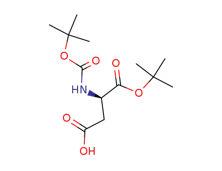 Molecular Structure of 77004-75-2 (BOC-D-ASP-OTBU)