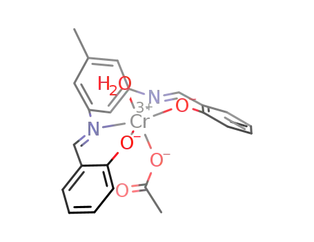 [Cr(2,2'-(((4-methyl-1,2-phenylene)bis(azanylidene))bis(methanylylidene))diphenol)(H2O)(acetate)]