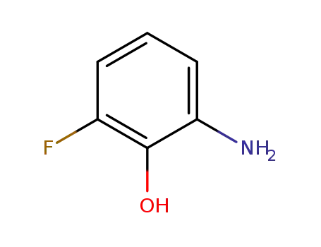 Molecular Structure of 53981-25-2 (6-Fluoro-2-aminophenol)