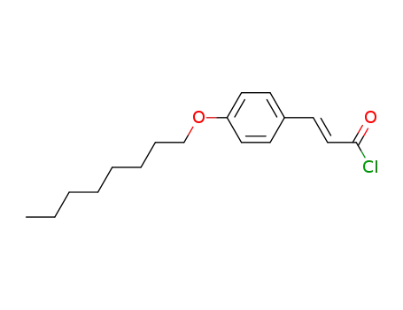 trans-octyloxycinnamoyl chloride