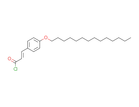 4-n-tetradecyloxycinnamoyl chloride