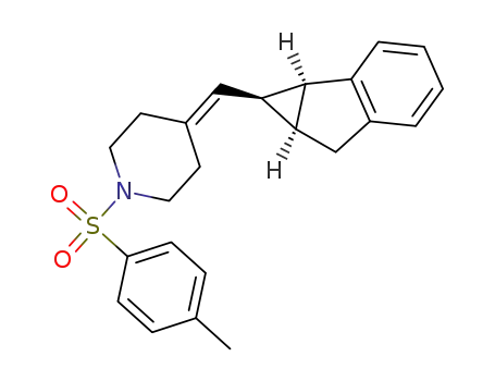 4-((1,1a,6,6a-tetrahydrocyclopropa[a]inden-1-yl)methylene)-1-tosylpiperidine