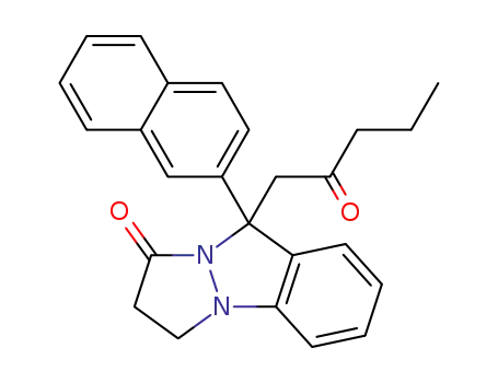 9-(naphthalen-2-yl)-9-(2-oxopentyl)-2,3-dihydro-1H,9H-pyrazolo[1,2-a]indazol-1-one