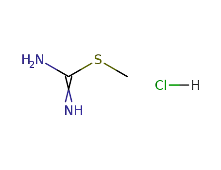 Molecular Structure of 53114-57-1 (2-methylisothiouronium chloride)
