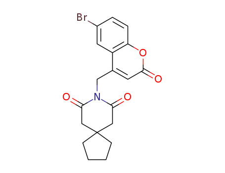 8-[(6-bromo-2-oxo-2H-chromen-4-yl)methyl]-8-azaspiro[4.5]decan-7,9-dione
