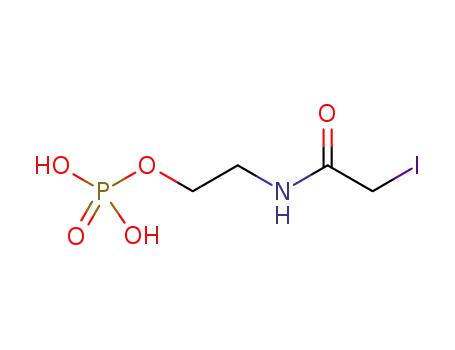 2-(2-iodoacetamido)ethyl dihydrogen phosphate