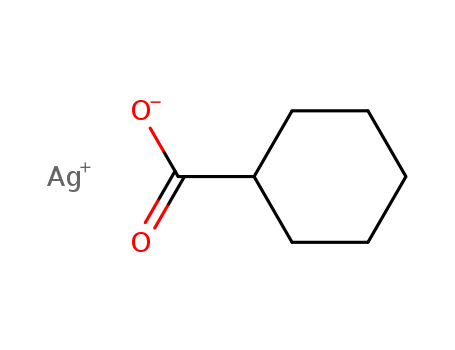 13126-82-4,Cyclohexanecarboxylicacid, silver(1+) salt (1:1),Cyclohexanecarboxylicacid, Ag salt (6CI); Cyclohexanecarboxylic acid, silver(1+) salt (8CI)