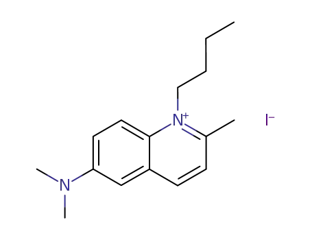 1-butyl-6-dimethylamino-2-methyl-quinolinium; iodide