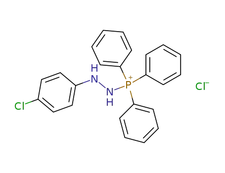 [N'-(4-chloro-phenyl)-hydrazino]-triphenyl-phosphonium; chloride