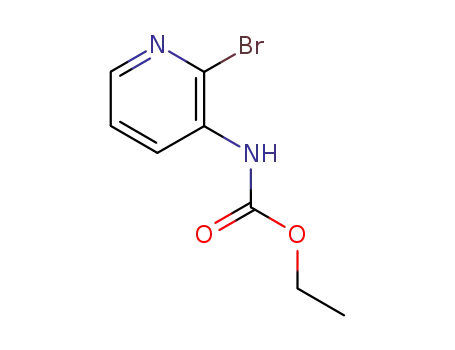 Molecular Structure of 112671-55-3 (Carbamic acid, (2-bromo-3-pyridinyl)-, ethyl ester)