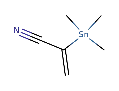 α-Trimethylstannyl-acrylnitril