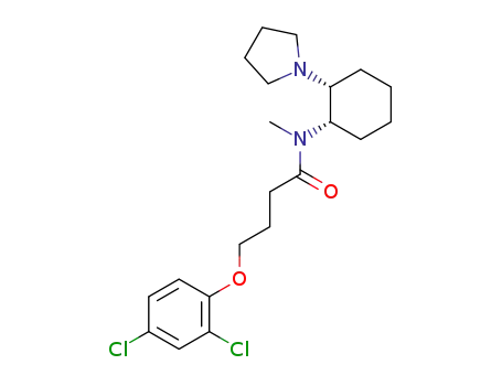 4-(2,4-Dichloro-phenoxy)-N-methyl-N-((1S,2R)-2-pyrrolidin-1-yl-cyclohexyl)-butyramide