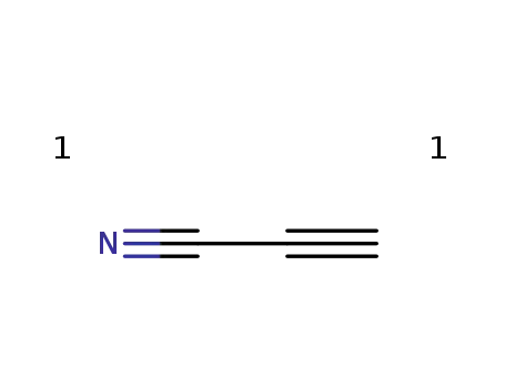 Molecular Structure of 1070-71-9 (Cyanoacetylene)