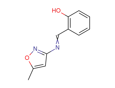 2-((5-methylisoxazol-3-ylimino)methyl)phenol