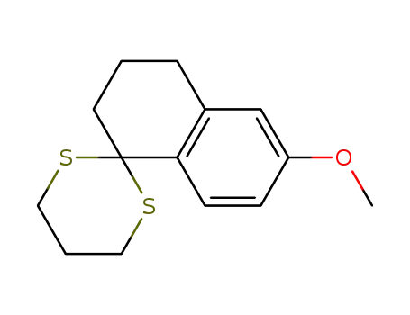 6-methoxy-3,4-dihydro-2H-spiro[naphthalene-1,2'-[1,3]dithiane]