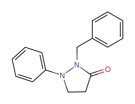 2-benzyl-1-phenyl-3-pyrazolidinone