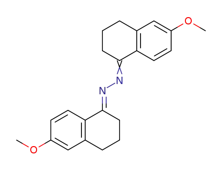 N,N'-Bis-[6-methoxy-3,4-dihydro-2H-naphthalen-(1E)-ylidene]-hydrazine