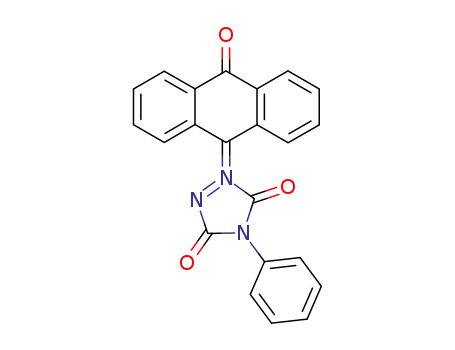 2-(9,10-Dihydro-10-oxo-9-anthracenylio)-3,5-dioxo-4-phenyl-1,2,4-triazolidin-1-id